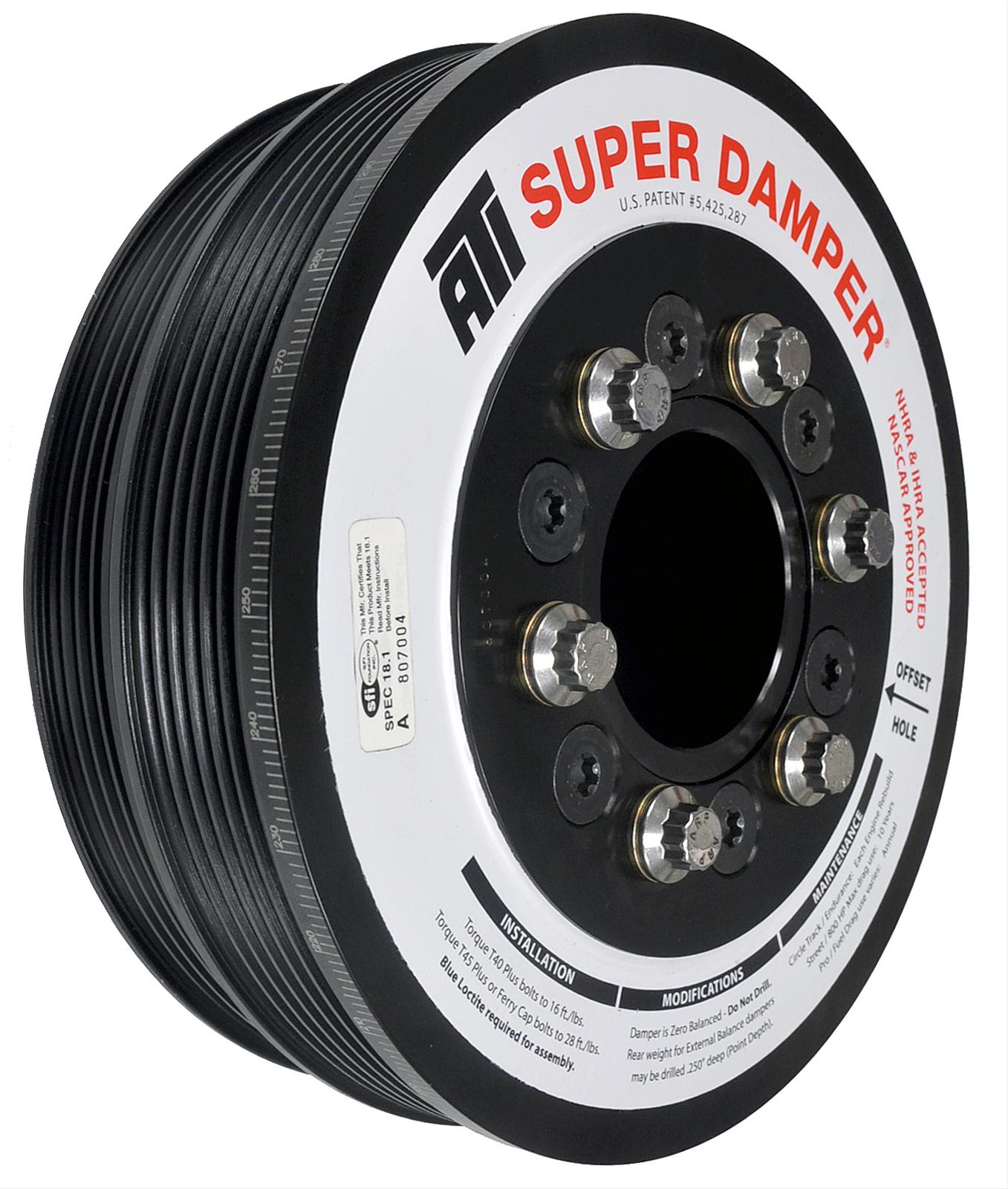 ATI Super Damper Serpentine Series Harmonic Balancers ATI918853 for sale