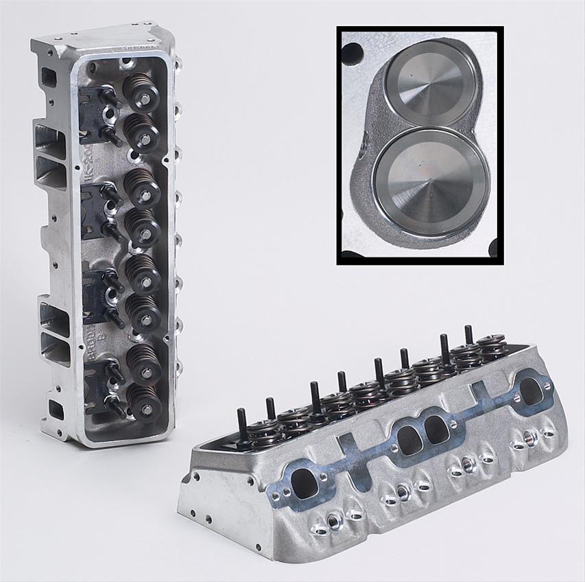 brand new Brodix Cylinder Heads IK 200 Cylinder Heads for Small Block Chevy 1021000