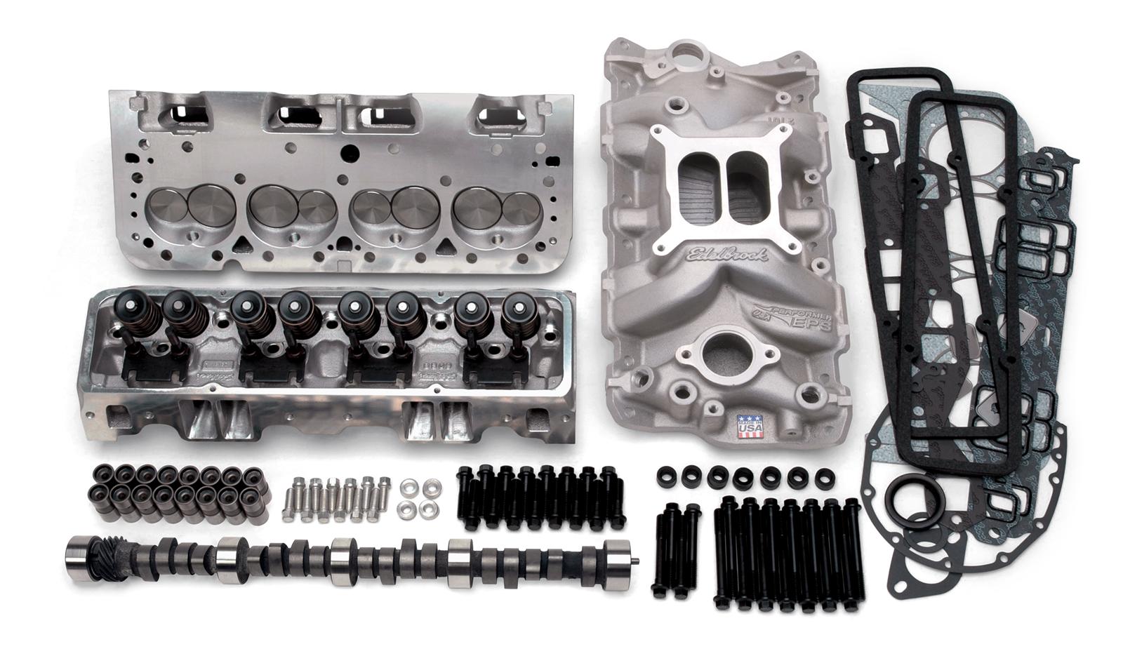 Edelbrock Total Power Package 315 HP Small Block Chevy Top-End Engine Kits 2022 for sale