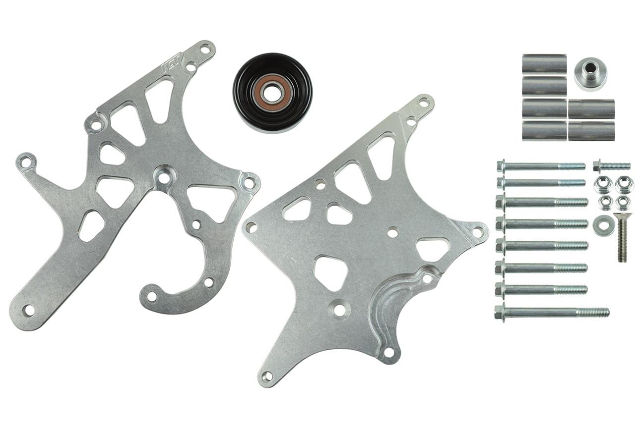 ICT Billet Alternator/Power Steering Bracket Kits 551521X-1 for sale