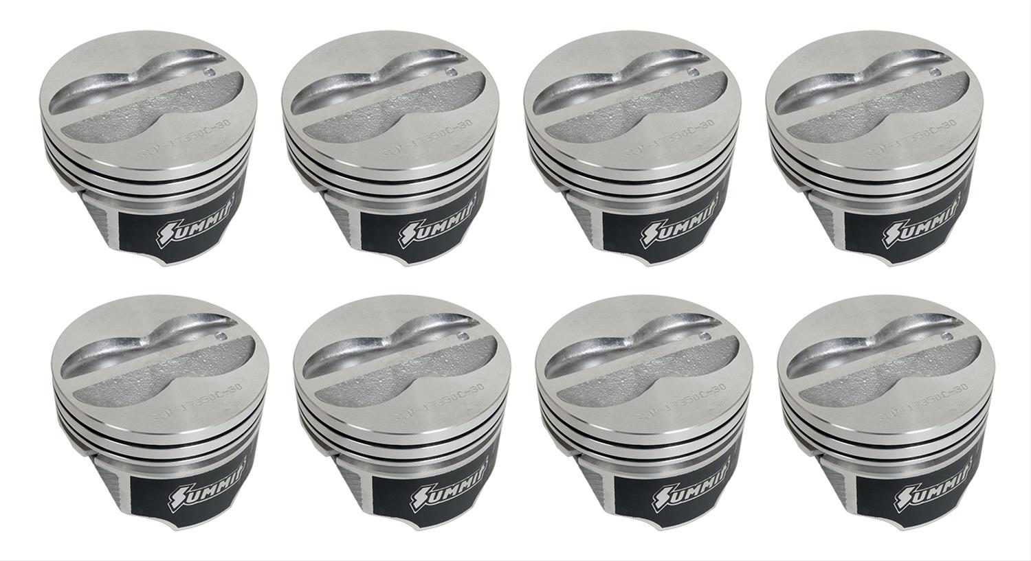 Summit Racing™ Coated Hypereutectic Pistons SUM-17350C-30 for sale