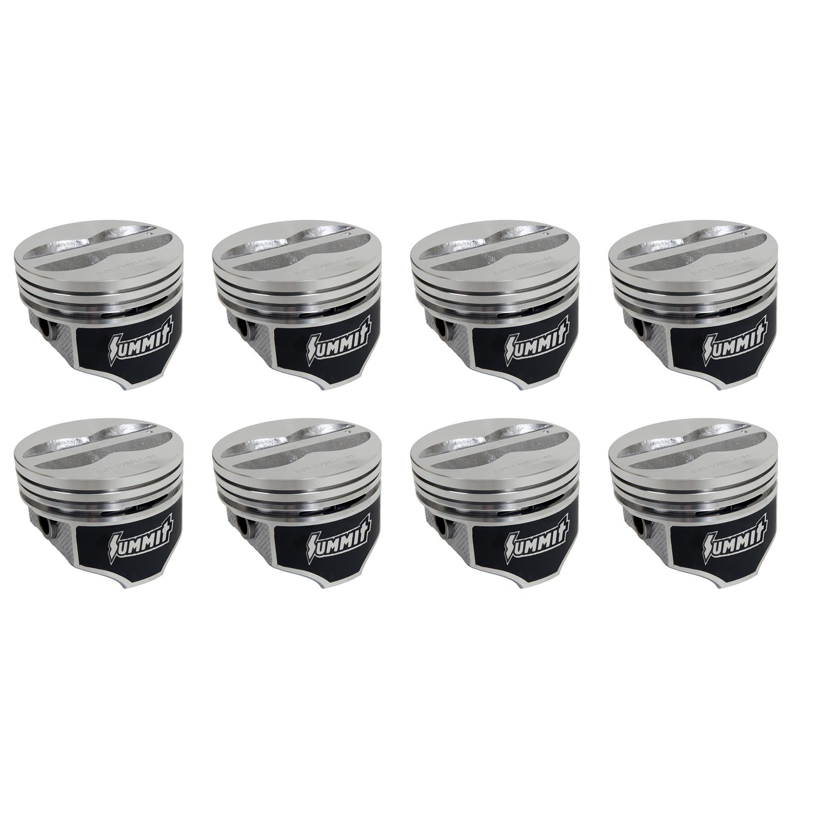 Summit Racing™ Coated Hypereutectic Pistons SUM-17351C-00