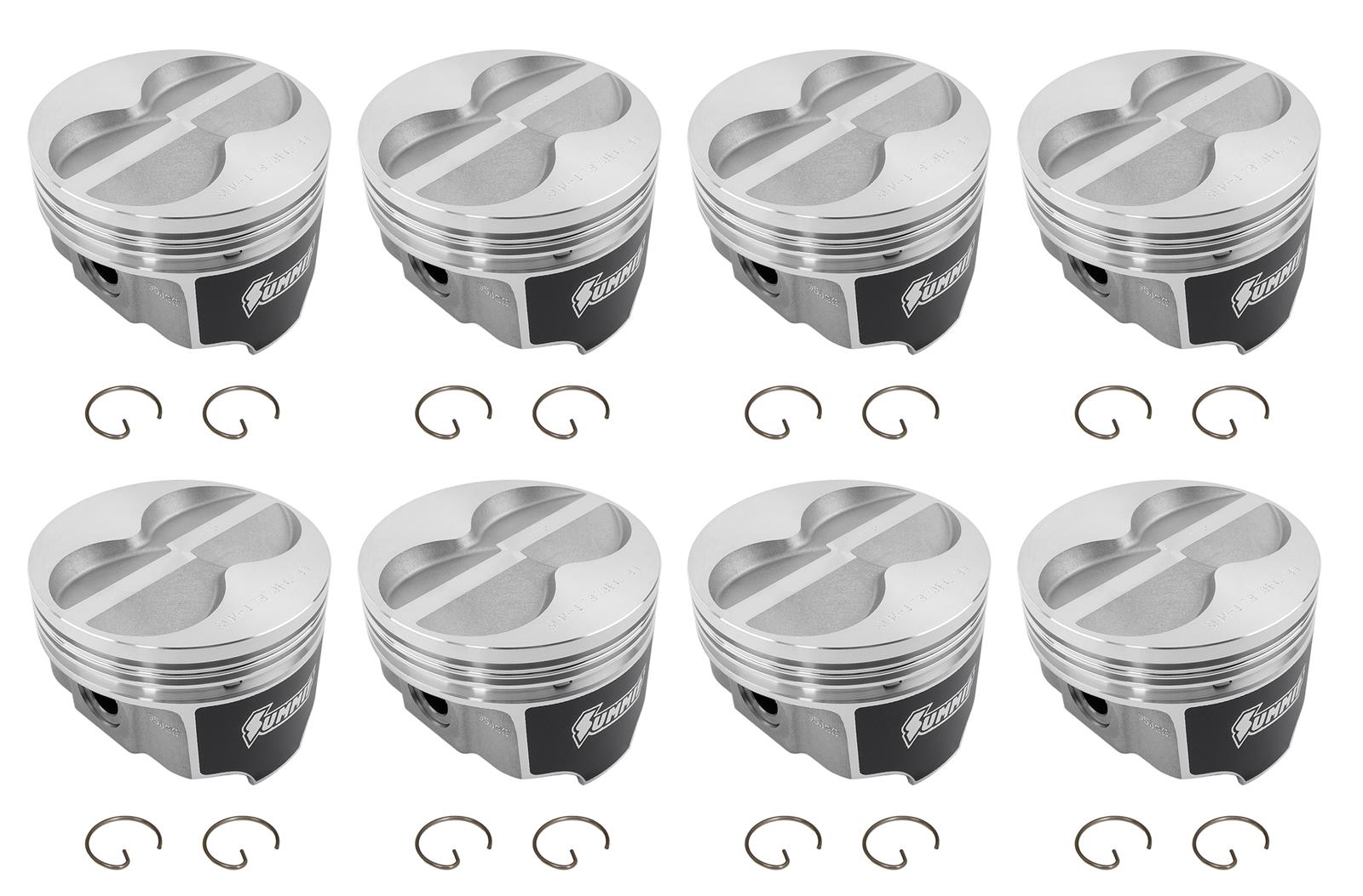 Summit Racing™ Coated Forged Pistons SUM-17370FC-30 for sale