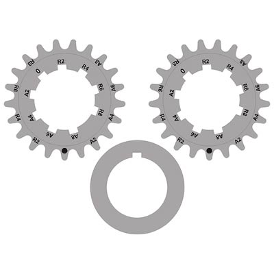 Trick Flow® Replacement Adjustable Crank Sprockets TFS-51800505 for sale